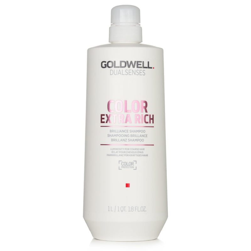 ゴールドウェル  デュアルセンスカラー エクストラリッチ ブリリアンス シャンプー (太い髪用)   1000ml/33.8oz
