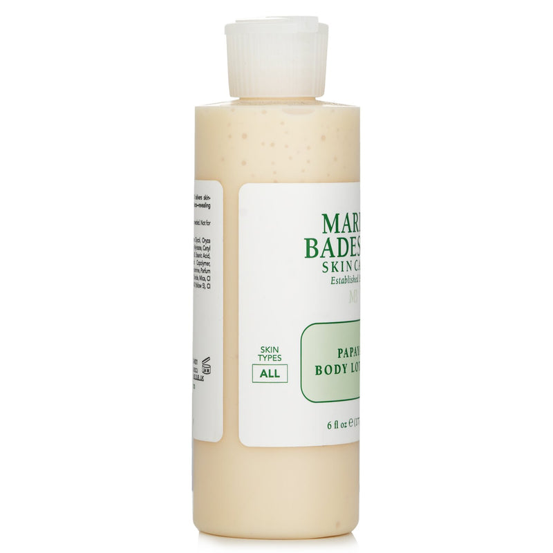 マリオ バデスク  パパイヤ ボディローション - 全ての肌質用   177ml/6oz