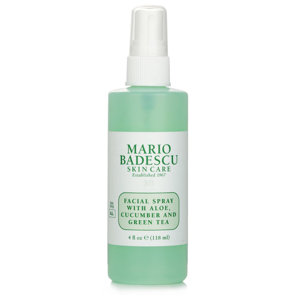 マリオ バデスク  フェイシャル スプレー ウイズ アロエ, キューカンバー And グリーン ティー - For オール スキン タイプ   118ml/4oz
