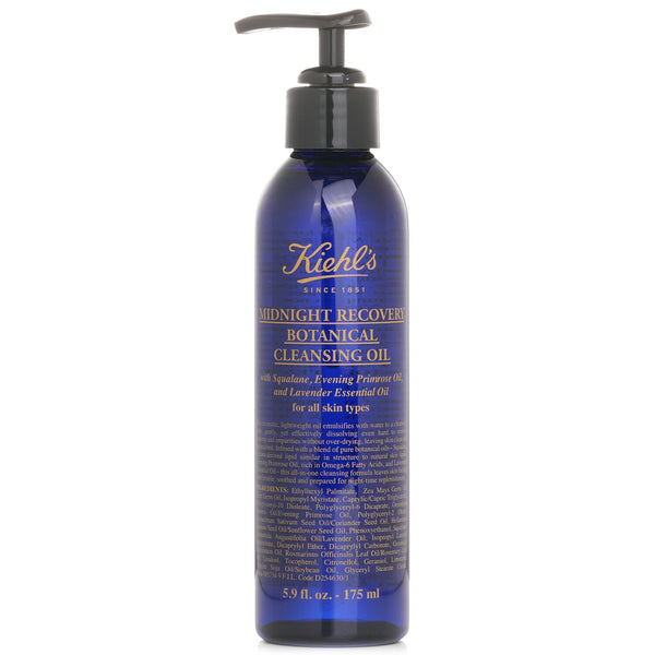 キールズ  ミッドナイト リカバリー ボタニカル クレンジング オイル - For オール スキン タイプ   175ml/5.9oz