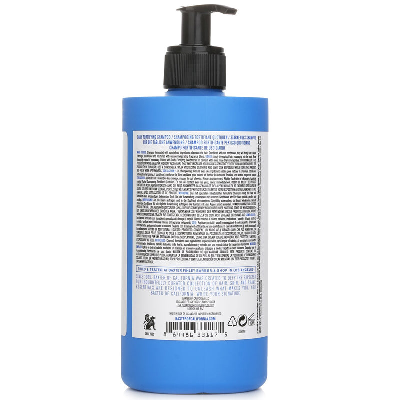 バクスターオブカリフォルニア  ストレングスニング システム デイリー フォーティファイング シャンプー (全ての髪質用)   473ml/16oz