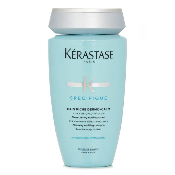 ケラスターゼ  Specifique Bain Riche Dermo-Calm Cleansing Soothing Shampoo (敏感な頭皮や乾燥した髪用)   250ml/8.5oz