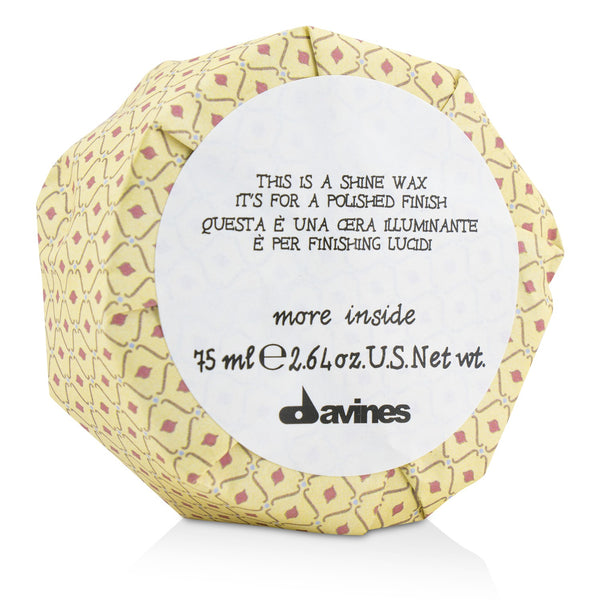 ダヴィネス  モアインサイド ディスイズアシャインワックス (洗練された仕上がり)   75ml/2.64oz