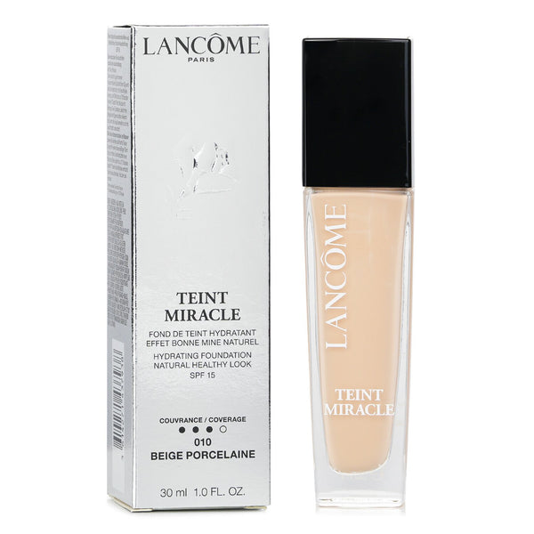 ランコム  テント ミラクル ハイドレーティング ファンデーション ナチュラル ヘルシー ルック SPF 15 - # 010 Beige Porcelaine   30ml/1oz
