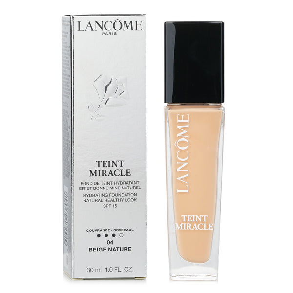 ランコム  テント ミラクル ハイドレーティング ファンデーション ナチュラル ヘルシー ルック SPF 15 - # 04 Beige Nature   30ml/1oz