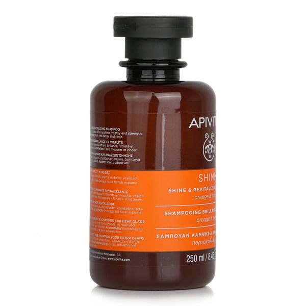アピヴィータ  シャイン&リバイタライジング シャンプー オレンジ&ハニー   250ml/8.45oz