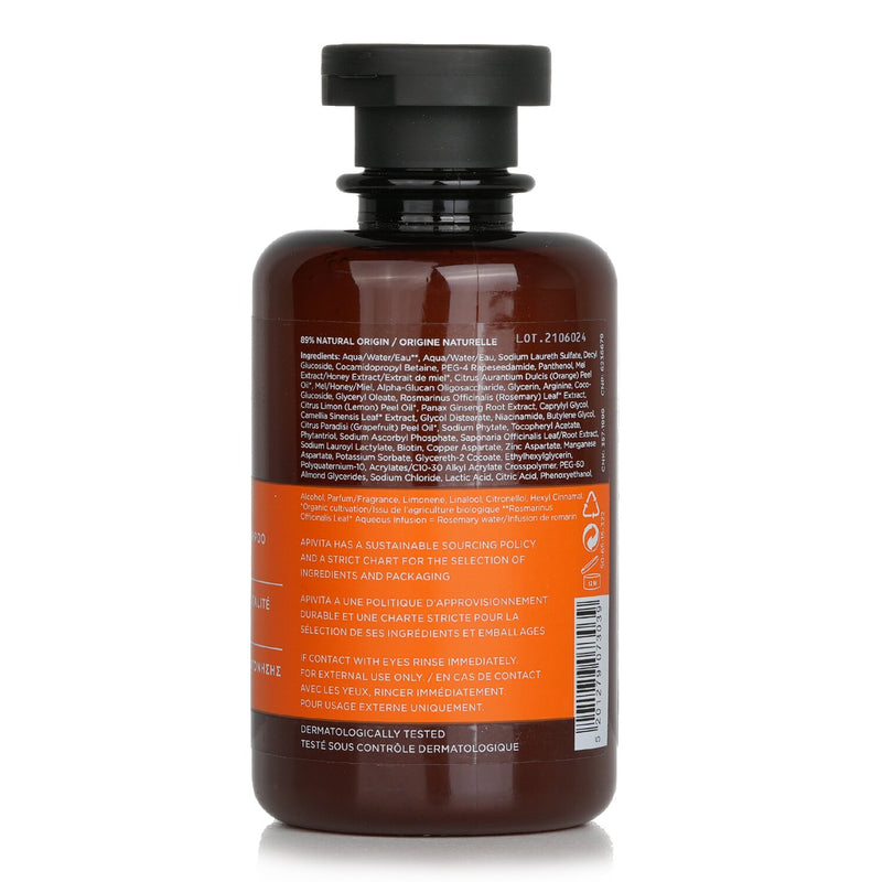アピヴィータ  シャイン&リバイタライジング シャンプー オレンジ&ハニー   250ml/8.45oz