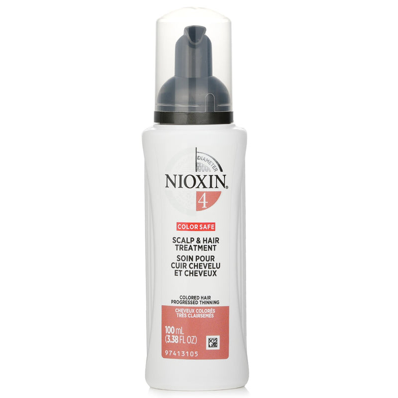 ナイオキシン  ダイヤメーター システム 4 スカルプ & ヘア トリートメント (カラー ヘア, プログレス シンニング, カラー セーフ)   100ml/3.38oz