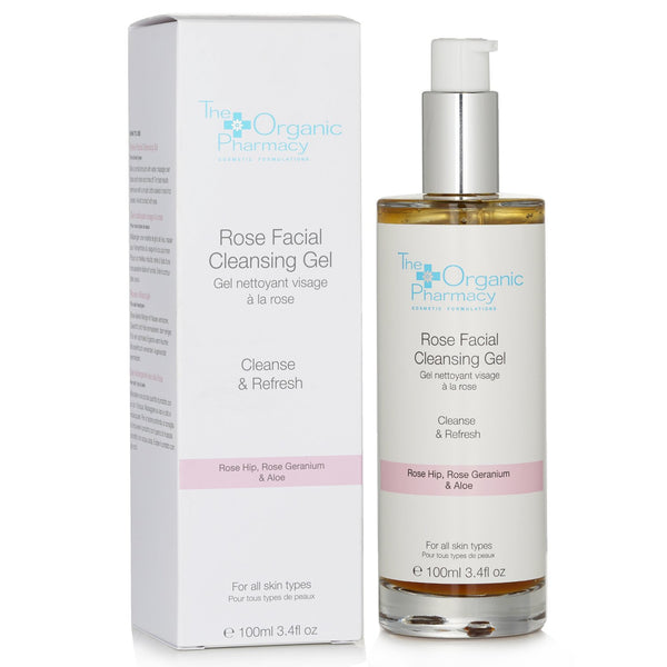 オーガニックファーマシー  ローズ フェイシャル クレンジング ゲル   100ml/3.4oz