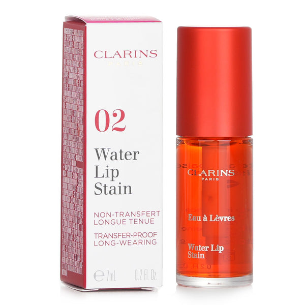 クラランス  ウォータ リップ ステイン - # 02 Orange Water   7ml/0.2oz