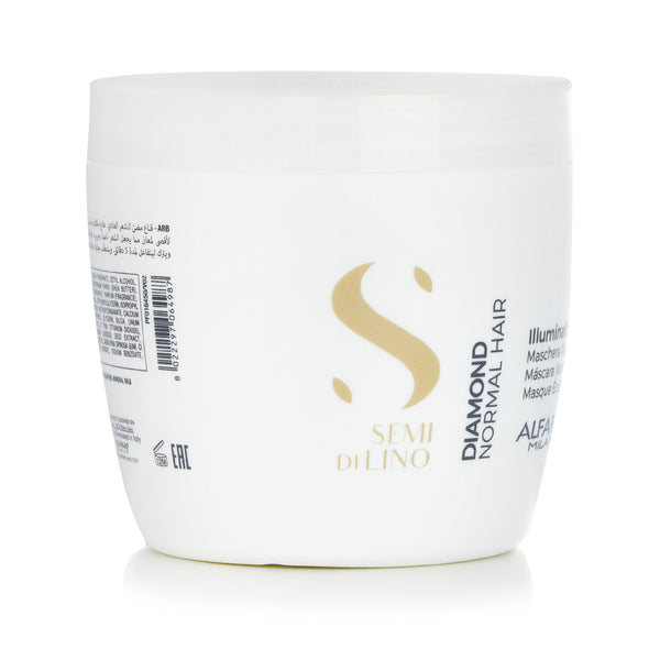 アルファパルフ  セミ ディ リノ  ダイアモンド イルミネーティングマスク (ノーマルヘア用)   500ml/17.4oz