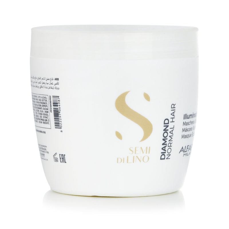 アルファパルフ  セミ ディ リノ  ダイアモンド イルミネーティングマスク (ノーマルヘア用)   500ml/17.4oz