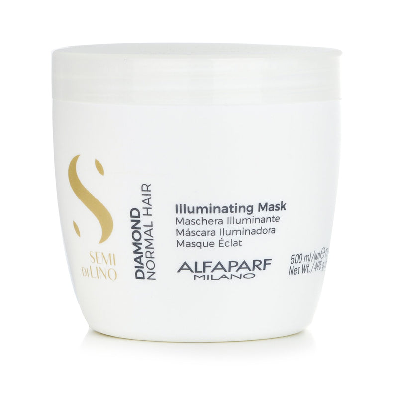 アルファパルフ  セミ ディ リノ  ダイアモンド イルミネーティングマスク (ノーマルヘア用)   500ml/17.4oz