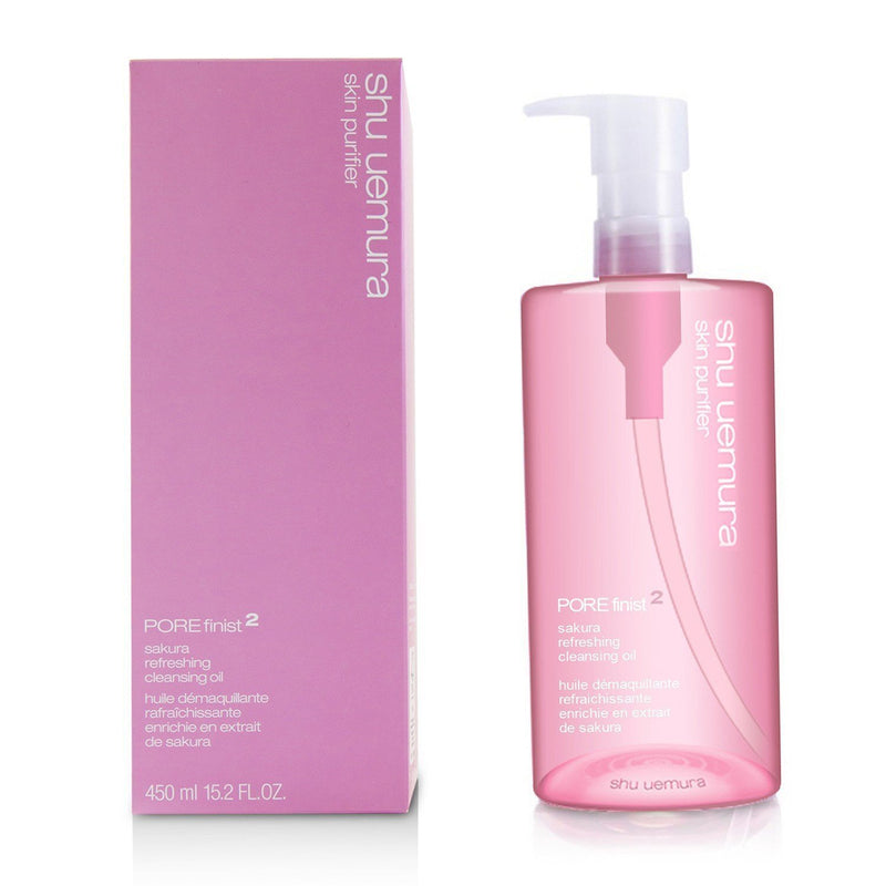 シュウウエムラ  POREfinist² Sakura Refreshing Cleansing Oil   450ml/15.2oz