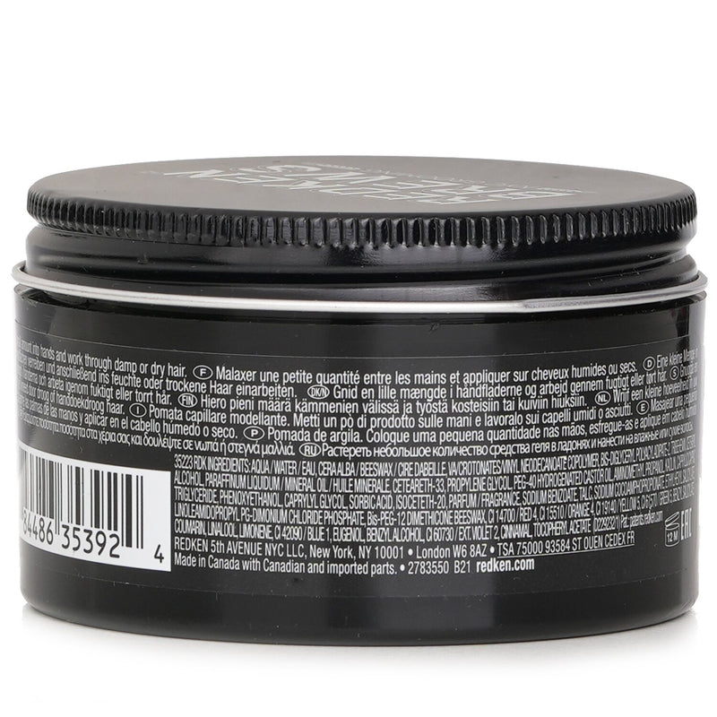 レッドケン  ブリュー クレー ポマード (マキシマム コントロール / グリティ フィニッシュ)   100ml/3.4oz