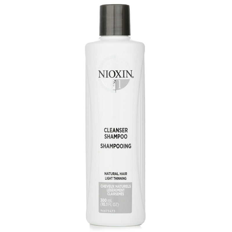 ナイオキシン  ダーマ ピュリファイング システム 1 クレンザー シャンプー (ナチュラル ヘア, ライト シンニング)   300ml/10.1oz