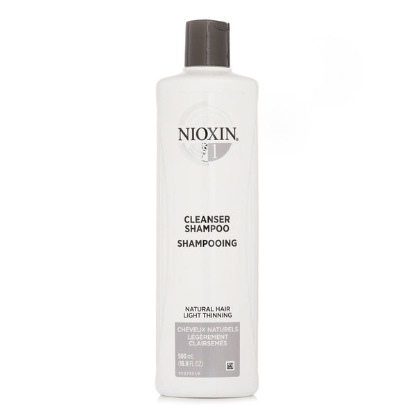 ナイオキシン  ダーマ ピュリファイング システム 1 クレンザー シャンプー (ナチュラル ヘア, ライト シンニング)(Random packaging)   500ml/16.9oz