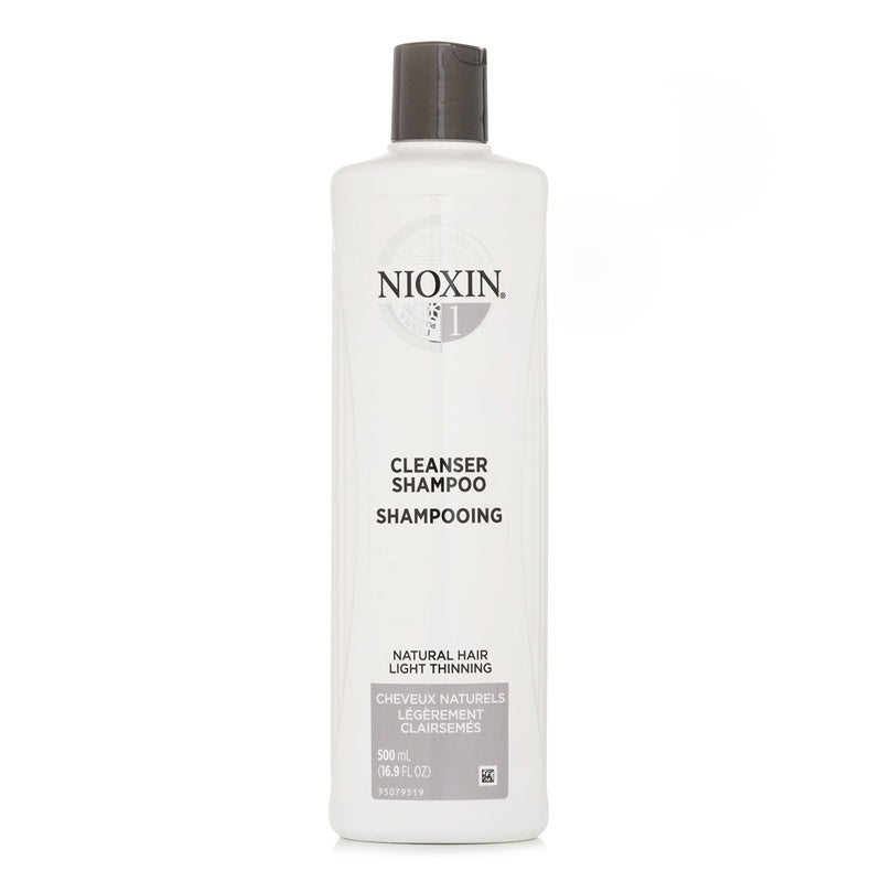 ナイオキシン  ダーマ ピュリファイング システム 1 クレンザー シャンプー (ナチュラル ヘア, ライト シンニング)(Random packaging)   500ml/16.9oz