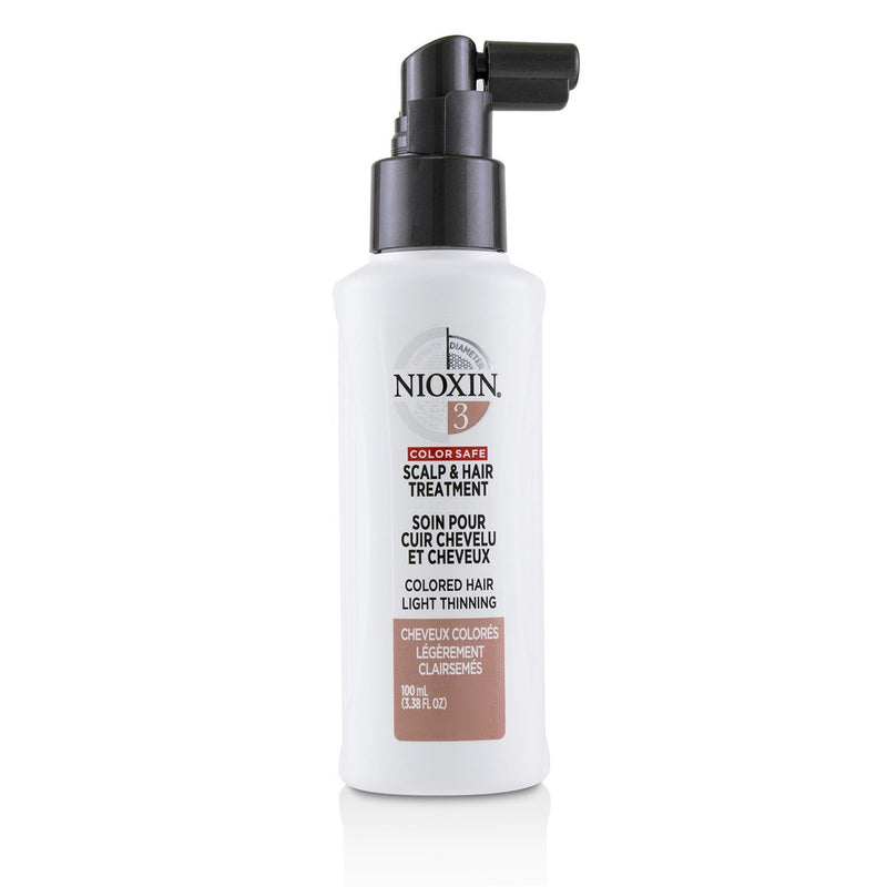 ナイオキシン  ダイヤメーター システム 3 スカルプ & ヘア トリートメント (カラー ヘア, ライト シンニング, カラー セーフ)   100ml/3.38oz