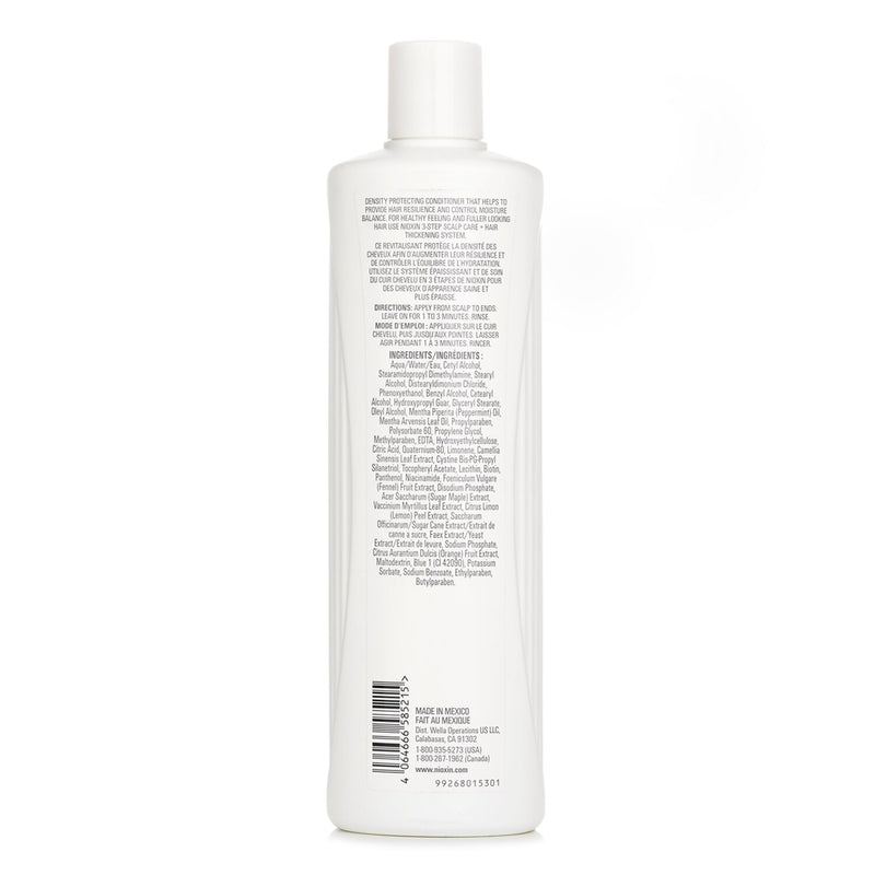 ナイオキシン  Density System 4 Scalp + Hair Conditioner (Colored Hair, Progressed Thinning, Color Safe)   500ml/16.9oz