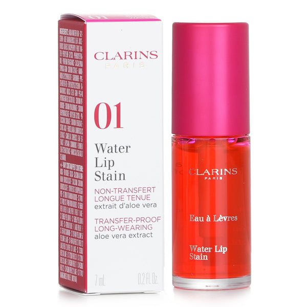 クラランス  ウォータ リップ ステイン - # 01 Rose Water   7ml/0.2oz