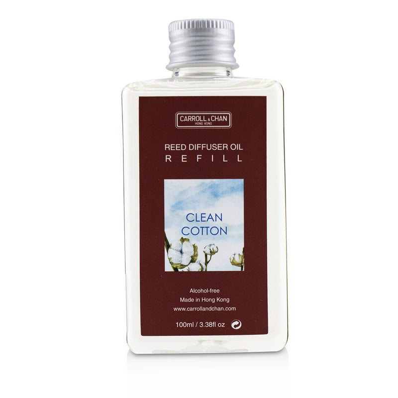 キャンドル・キャロル&チャン  リードディフューザー リフィル - クリーンコットン   100ml/3.38oz