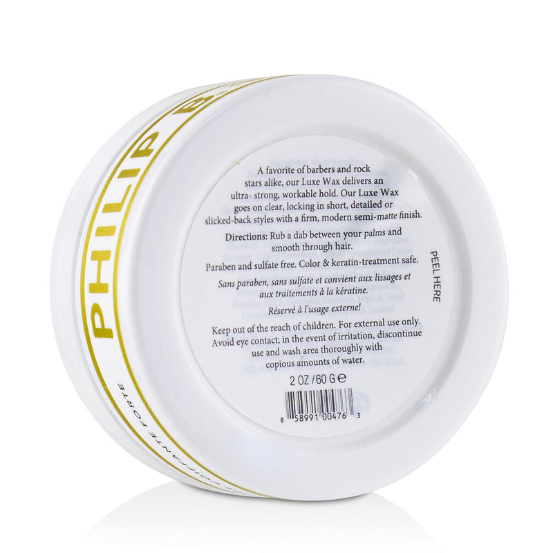 フィリップ B  ラックス ワックス (マキシマム ホールド)   60g/2oz