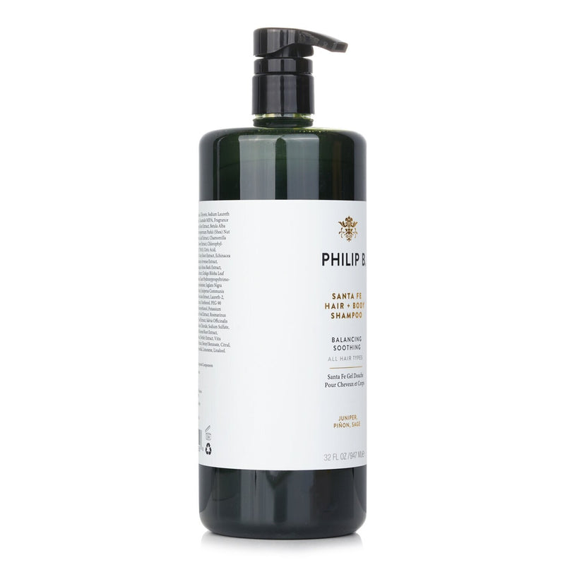 フィリップ B  Santa Fe Hair + Body Wash (Balancing Soothing - All Hair Types)   947ml/32oz