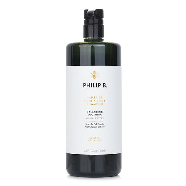 フィリップ B  Santa Fe Hair + Body Wash (Balancing Soothing - All Hair Types)   947ml/32oz