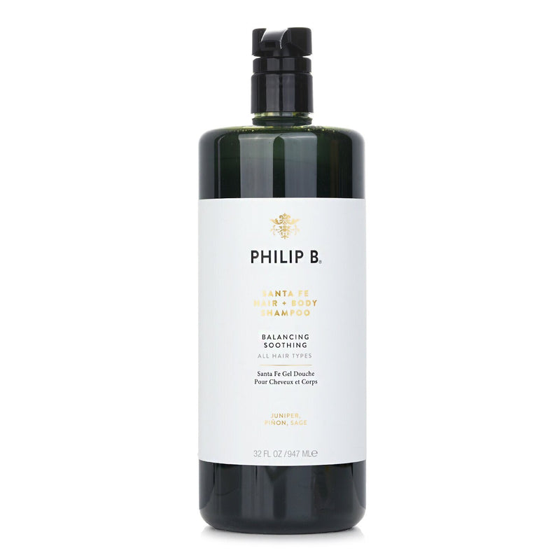 フィリップ B  Santa Fe Hair + Body Wash (Balancing Soothing - All Hair Types)   947ml/32oz