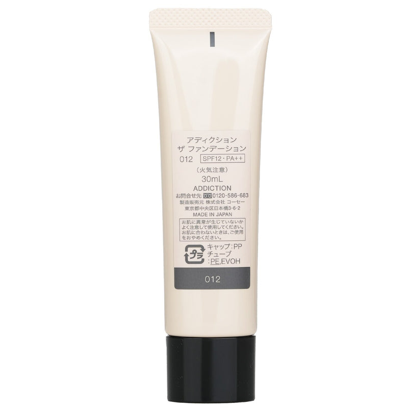 アディクション  ザ ファンデーション SPF 12 - # 012 (Sand)   30ml/1.1oz