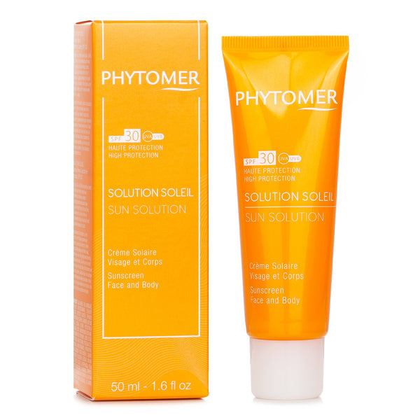 フィトマー  サン ソリューション サンスクリーン SPF 30 (For フェイス and センシティブ エリア)   50ml/1.6oz
