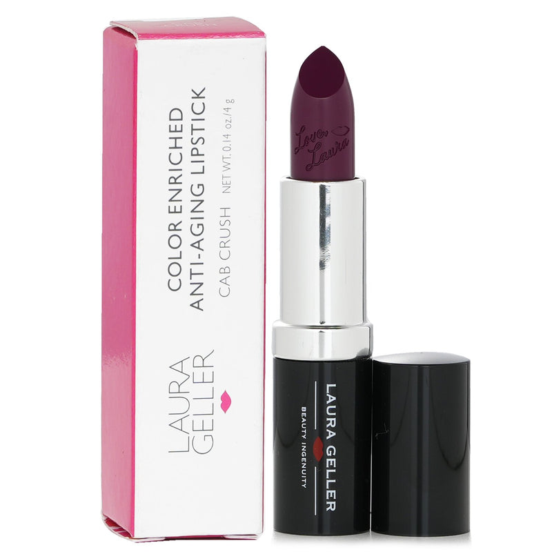 ローラ・ゲラー  カラー エンリッチド アンチ エイジング リップスティック - # Cab Crush   4g/0.14oz