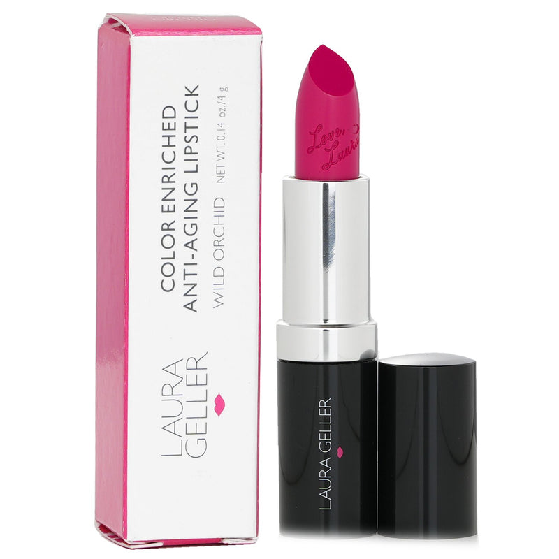 ローラ・ゲラー  カラー エンリッチド アンチ エイジング リップスティック - # Wild Orchid   4g/0.14oz