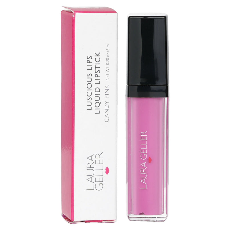 ローラ・ゲラー  ラシャス リップ リキッド リップスティック - # Candy Pink   6ml/0.2oz
