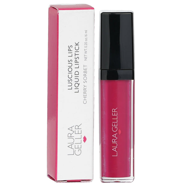 ローラ・ゲラー  ラシャス リップ リキッド リップスティック - # Cherry Sorbet   6ml/0.2oz