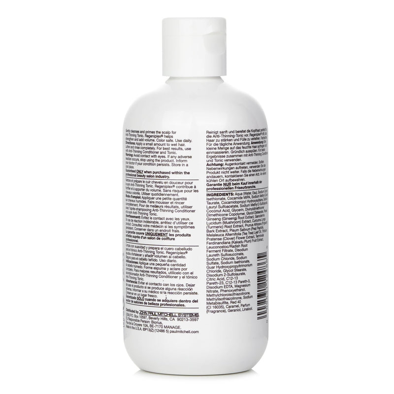 ポール　ミッチェル  Tea Tree Scalp Care Anti-Thinning Shampoo (For Fuller, Stronger Hair)   300ml/10.14oz