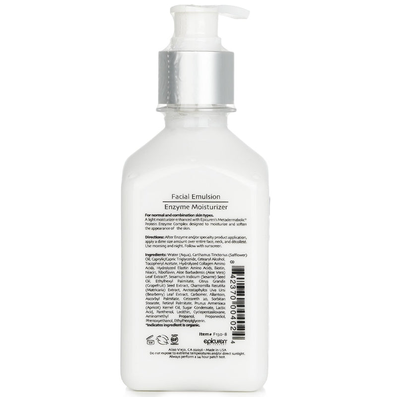 エピキュレン  フェイシャル エムルション エンザイム モイスチャライザー - For ノーマル & コンビネーション スキン タイプ   250ml/8oz