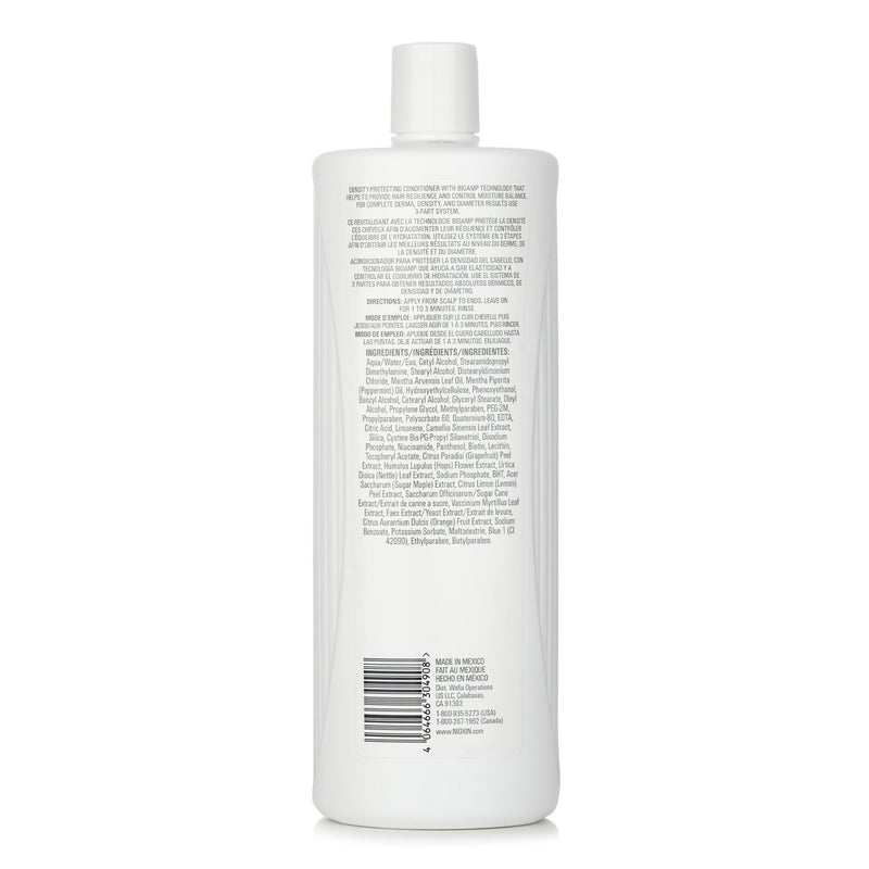 ナイオキシン  デンシティ システム 1 スカルプ セラピー コンディショナー (ナチュラル ヘア, ライト シンニング)   1000ml/33.8oz