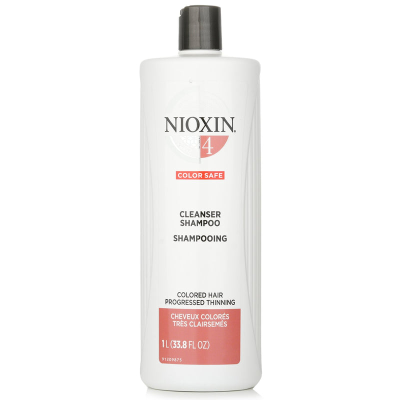 ナイオキシン  ダーマ ピュリファイング システム 4 クレンザー シャンプー (カラー ヘア, プログレス シンニング, カラー セーフ)   1000ml/33.8oz