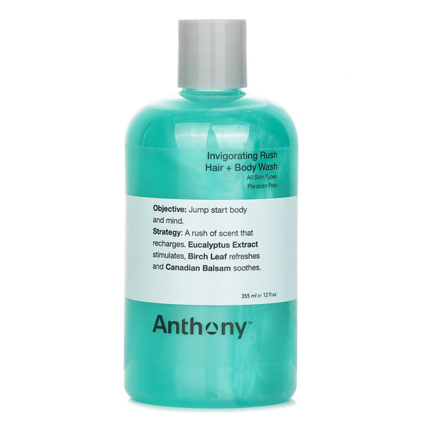 アンソニー  インビゴレーティングラッシュ ヘア&ボディウォッシュ (全ての肌質用)   355ml/12oz