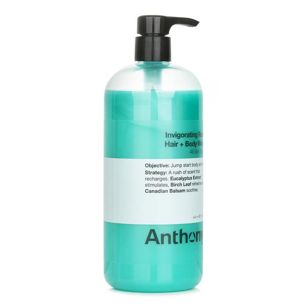 アンソニー  インビゴレーティングラッシュ ヘア&ボディウォッシュ (全ての肌質用)   946ml/32oz