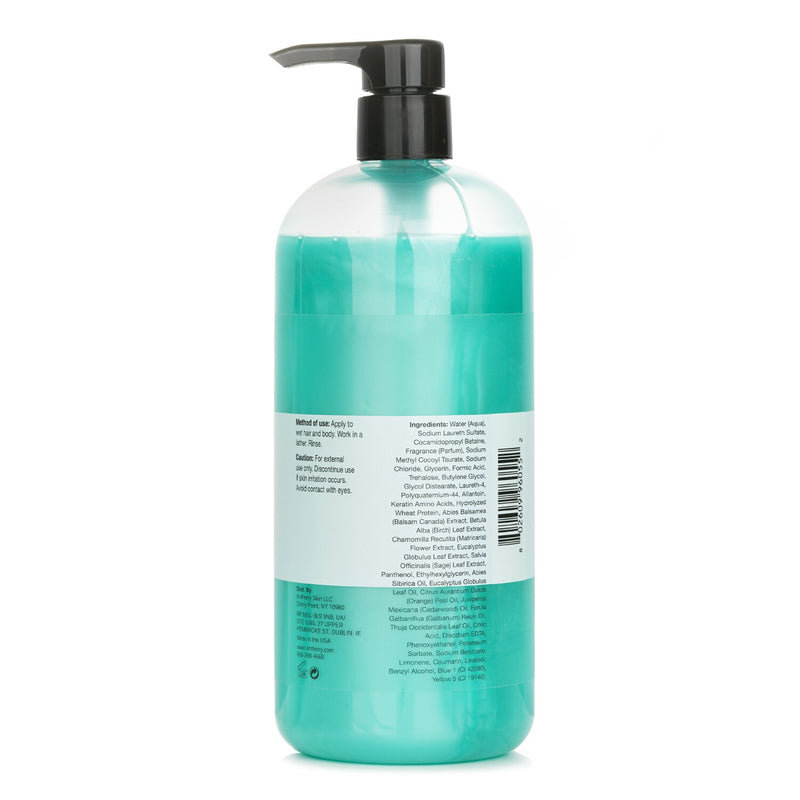 アンソニー  インビゴレーティングラッシュ ヘア&ボディウォッシュ (全ての肌質用)   946ml/32oz