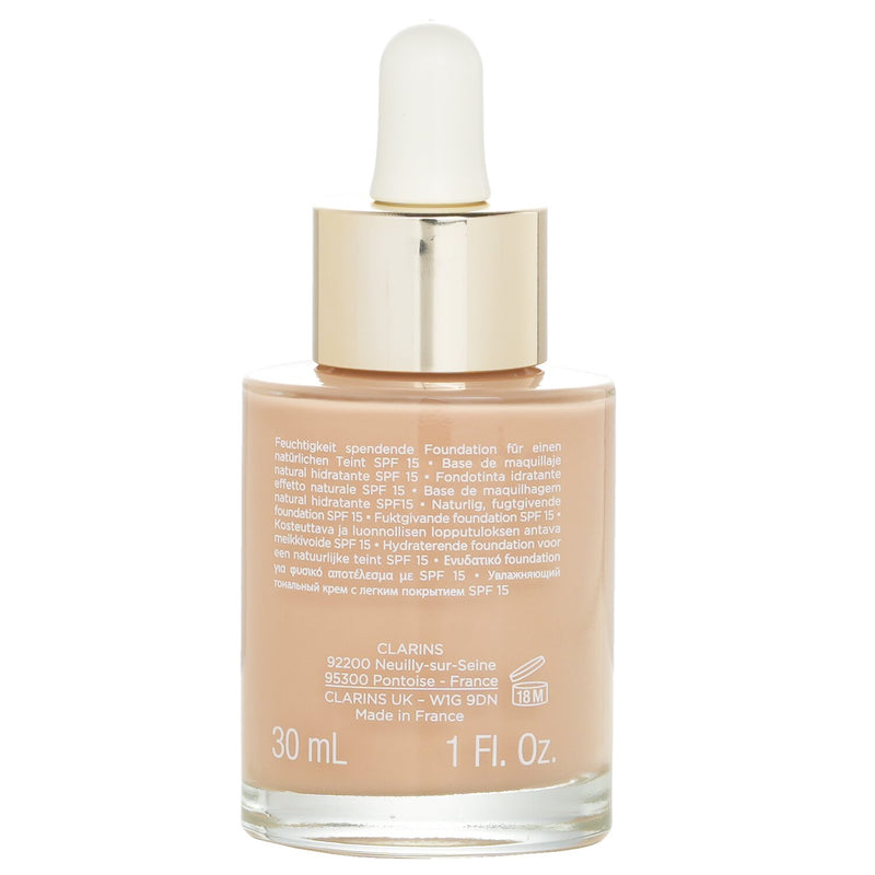 クラランス  スキン イルージョン ナチュラル ハイドレーティング ファンデーション SPF 15 #107C   30ml/1oz