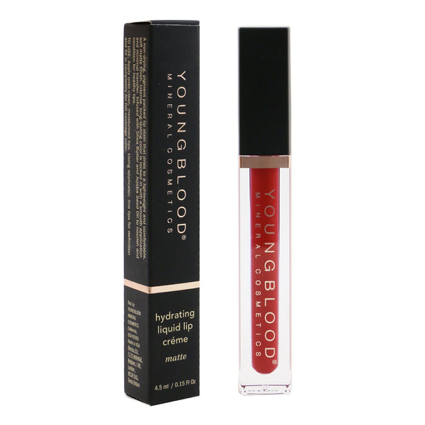 ヤングブラッド  ハイドレーティング リキッド リップ クリーム - # アイコニック (マット)   4.5ml/0.15oz