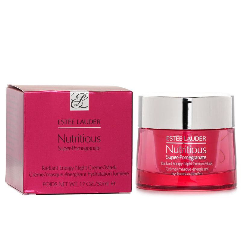 エスティ ローダー  ニュートリシャス スーパー-ザクロ ラディアント エネルギー ナイト クリーム/ マスク   50ml/1.7oz