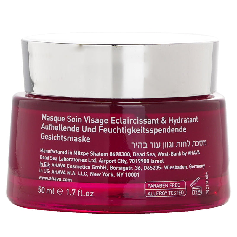 アハバ  ミネラルマッド ブライトニング&ハイドレーティング フェイシャルトリートメントマスク   50ml/1.7oz