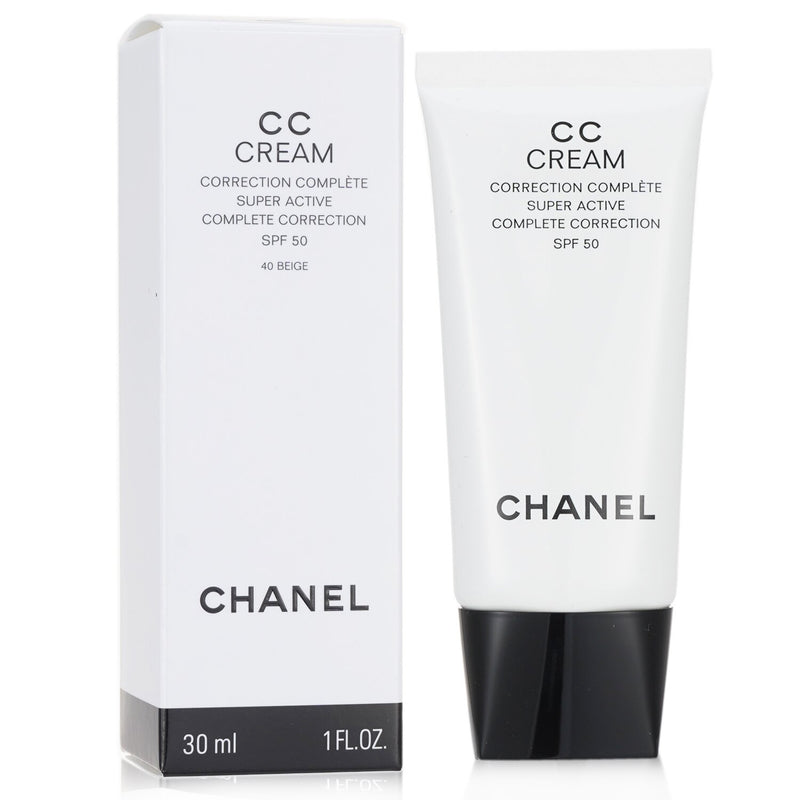 シャネル  CC クリーム スーパー アクティブ コンプリート コレクション SPF 50 # 40 Beige   30ml/1oz