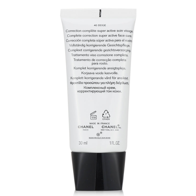 シャネル  CC クリーム スーパー アクティブ コンプリート コレクション SPF 50 # 40 Beige   30ml/1oz