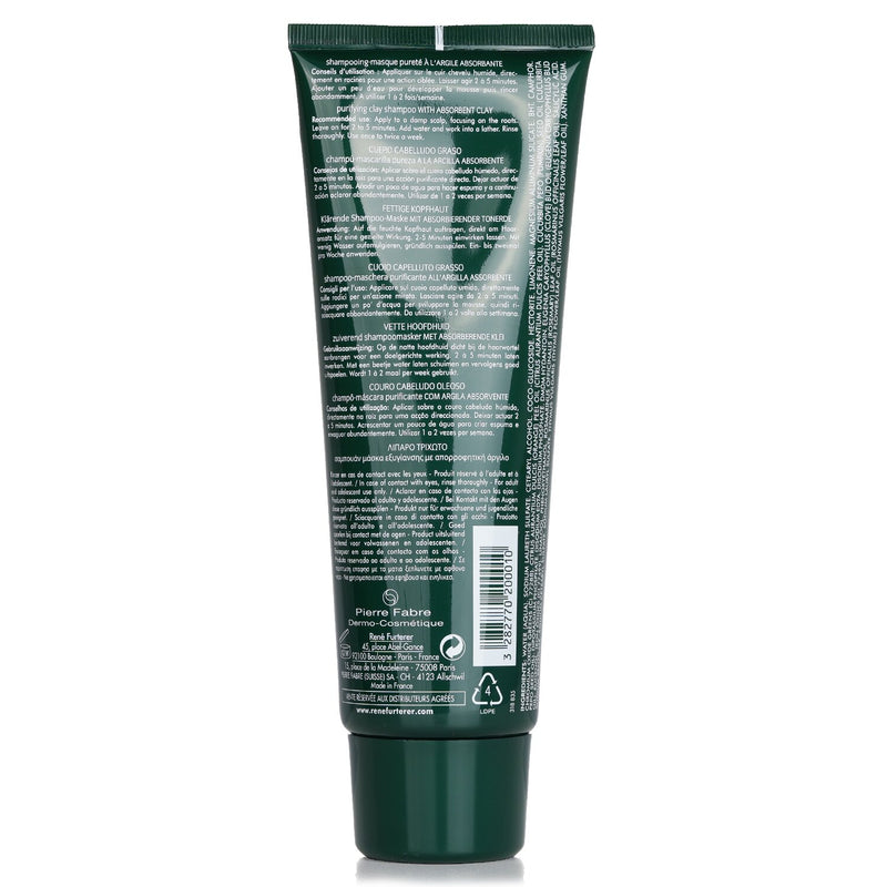 ルネ フルトレール  カービシア ピュリファイング リチュアル ピュリファイング クレー シャンプー - オイリー スカルプ (Salon Product)   250ml/9oz